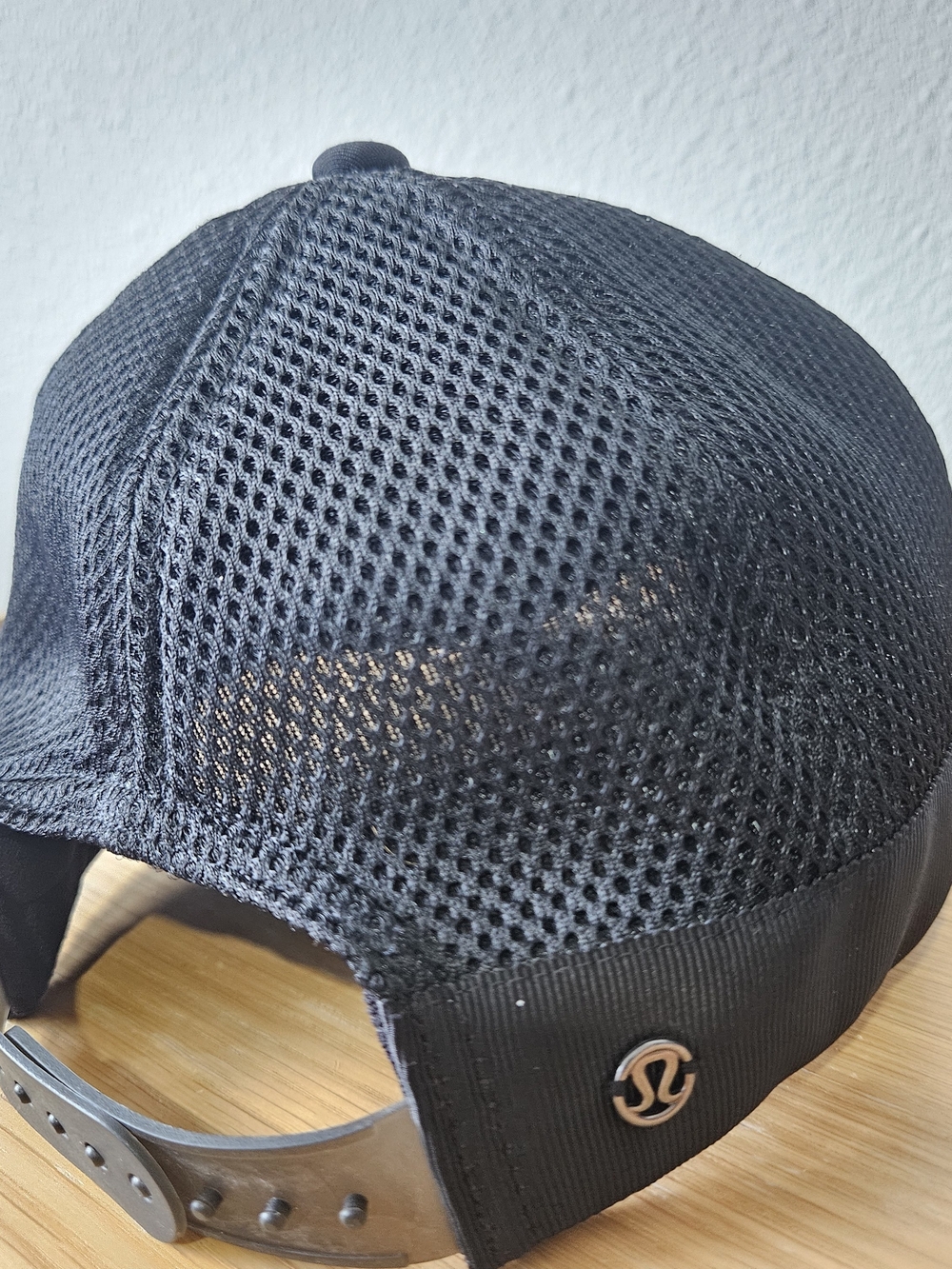 lululemon athletica Black Mesh Back Trucker women's Cap